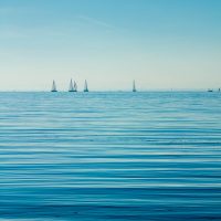 blue-boats-ocean-88517